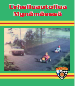 Urheiluautoilua Mynämäessä